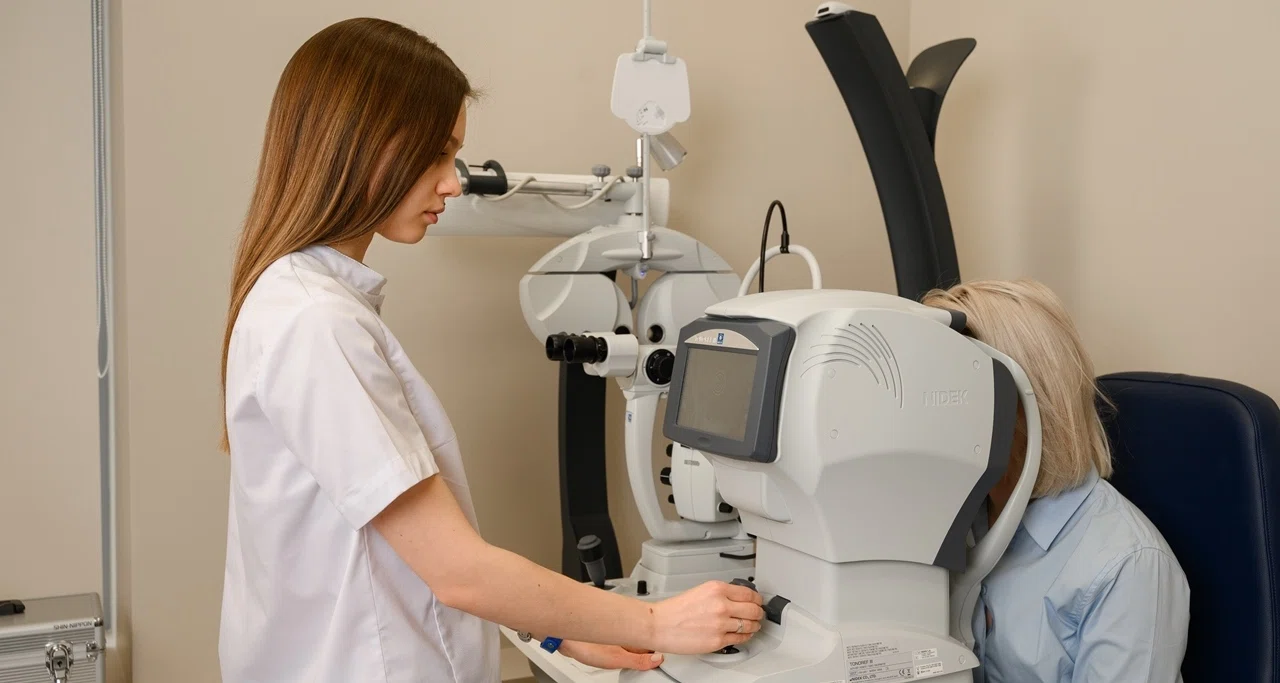 Диагностика зрения в клинике Эксимер