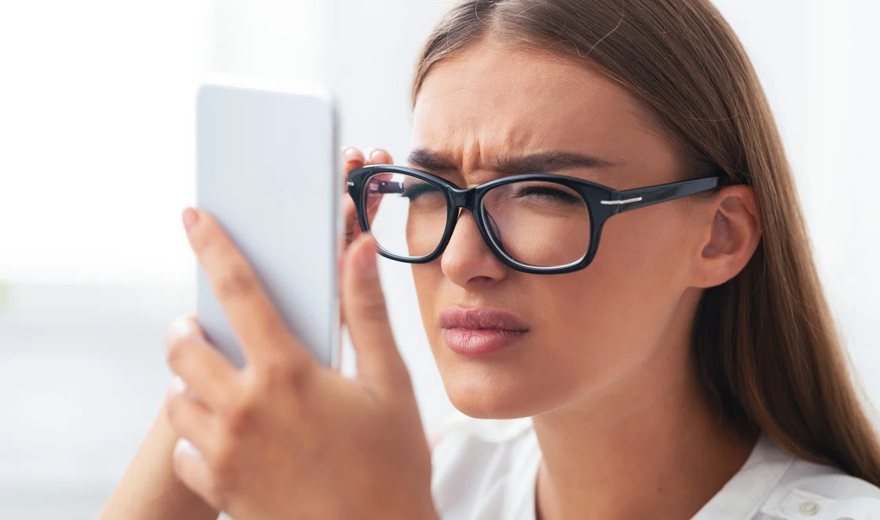 Симптомы нарушений конвергенции