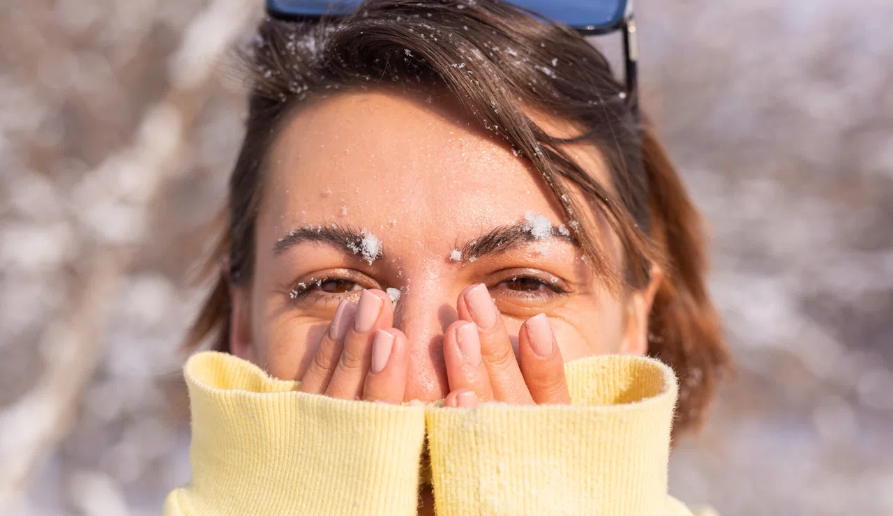 Синдром красного глаза зимой