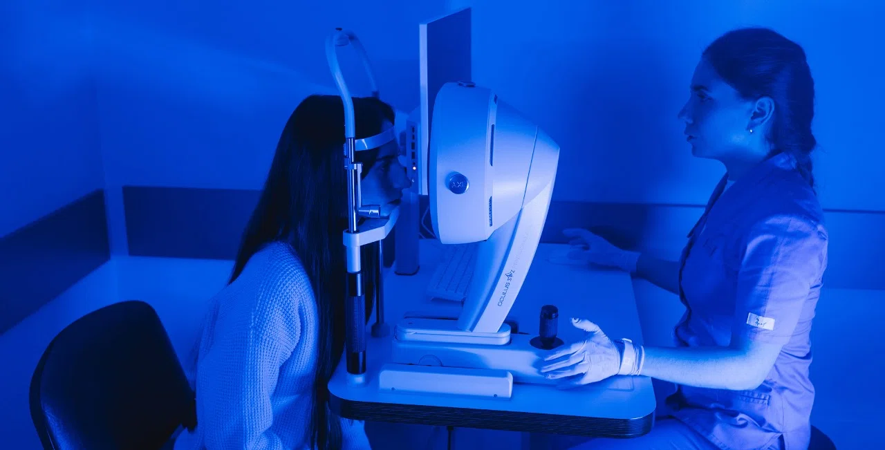 Диагностика зрения в клинике Эксимер